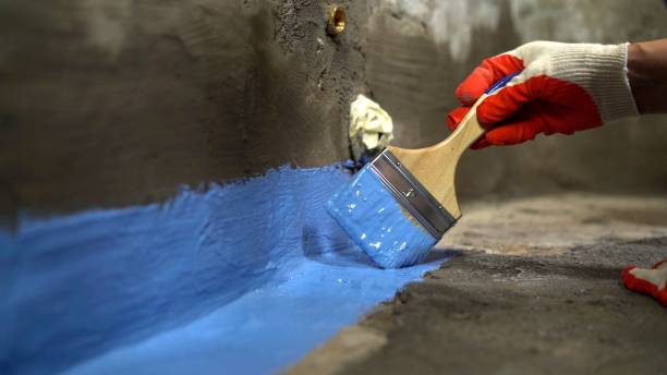 Commercial Waterproofing project at a Ramer, AL business property by SJ Waterproofing Pros